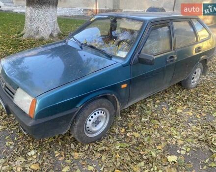 Зеленый ВАЗ 2109, объемом двигателя 1.5 л и пробегом 195 тыс. км за 1350 $, фото 1 на Automoto.ua