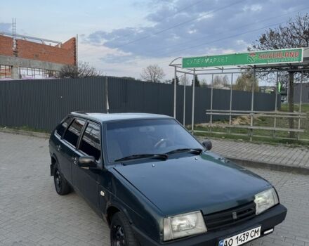 Зеленый ВАЗ 2109, объемом двигателя 1.5 л и пробегом 184 тыс. км за 950 $, фото 1 на Automoto.ua