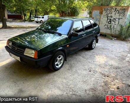 Зеленый ВАЗ 2109, объемом двигателя 1.5 л и пробегом 100 тыс. км за 1300 $, фото 1 на Automoto.ua