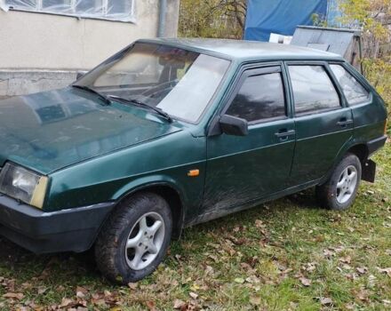 Зеленый ВАЗ 2109, объемом двигателя 0 л и пробегом 374 тыс. км за 595 $, фото 1 на Automoto.ua