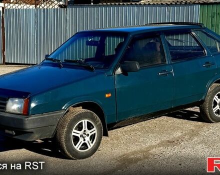 Зеленый ВАЗ 2109, объемом двигателя 1.5 л и пробегом 400 тыс. км за 1399 $, фото 1 на Automoto.ua