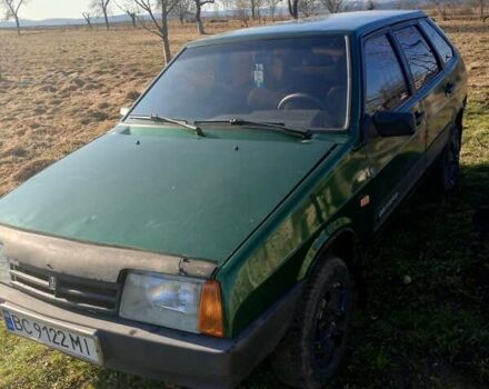 Зеленый ВАЗ 2109, объемом двигателя 1.5 л и пробегом 5 тыс. км за 750 $, фото 1 на Automoto.ua