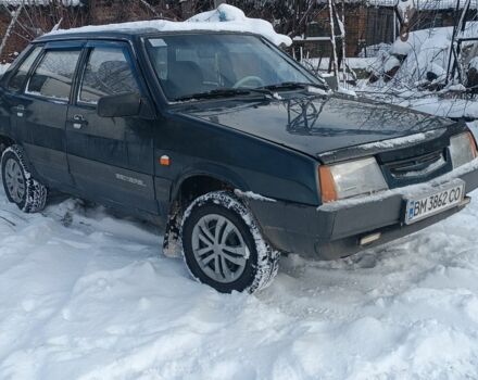Зелений ВАЗ 2109, об'ємом двигуна 1.5 л та пробігом 1 тис. км за 1300 $, фото 1 на Automoto.ua