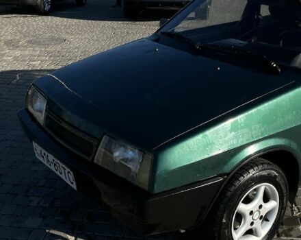 Зеленый ВАЗ 2109, объемом двигателя 1.5 л и пробегом 374 тыс. км за 800 $, фото 1 на Automoto.ua