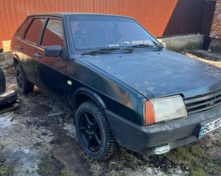 Зеленый ВАЗ 2109, объемом двигателя 1.5 л и пробегом 297 тыс. км за 650 $, фото 1 на Automoto.ua