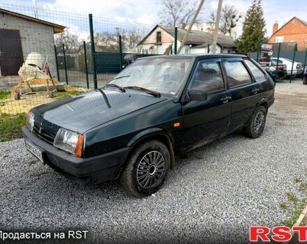 Зеленый ВАЗ 2109, объемом двигателя 1.5 л и пробегом 150 тыс. км за 750 $, фото 1 на Automoto.ua