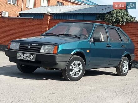Зеленый ВАЗ 2109, объемом двигателя 1.5 л и пробегом 184 тыс. км за 1450 $, фото 1 на Automoto.ua