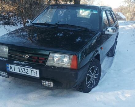 Зеленый ВАЗ 2109, объемом двигателя 1 л и пробегом 2 тыс. км за 2089 $, фото 1 на Automoto.ua