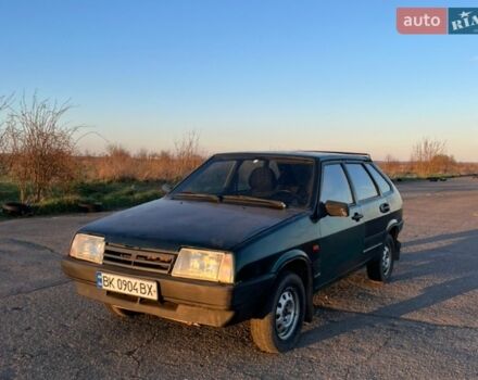 Зеленый ВАЗ 2109, объемом двигателя 1.5 л и пробегом 220 тыс. км за 1000 $, фото 1 на Automoto.ua
