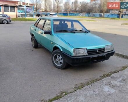 Зелений ВАЗ 2109, об'ємом двигуна 1.5 л та пробігом 155 тис. км за 1699 $, фото 1 на Automoto.ua