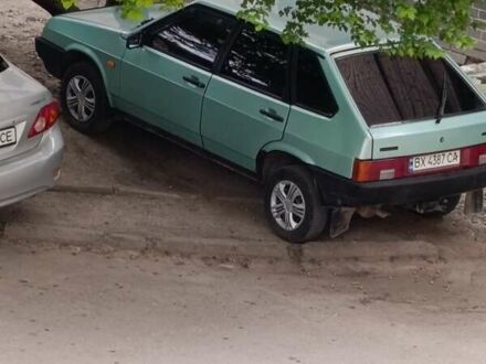 Зеленый ВАЗ 2109, объемом двигателя 1.5 л и пробегом 249 тыс. км за 1500 $, фото 1 на Automoto.ua