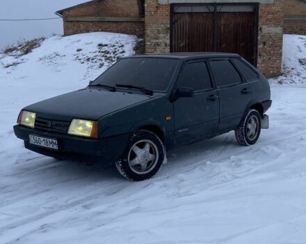 Зеленый ВАЗ 2109, объемом двигателя 1.5 л и пробегом 176 тыс. км за 810 $, фото 1 на Automoto.ua