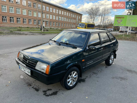 Зеленый ВАЗ 2109, объемом двигателя 1.5 л и пробегом 190 тыс. км за 2000 $, фото 1 на Automoto.ua