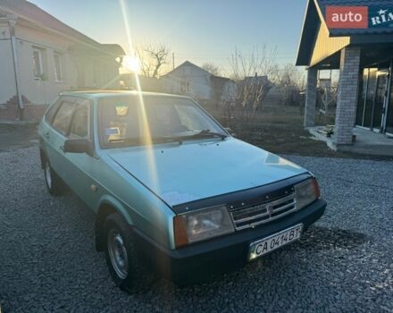 Зеленый ВАЗ 2109, объемом двигателя 1.5 л и пробегом 250 тыс. км за 850 $, фото 1 на Automoto.ua