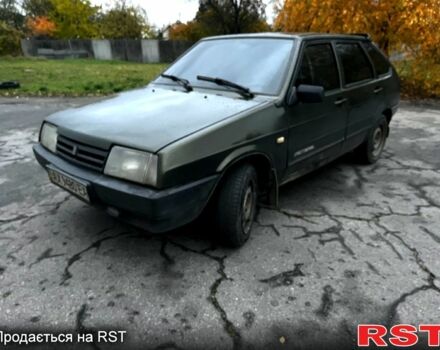 Зеленый ВАЗ 2109, объемом двигателя 1.6 л и пробегом 0 тыс. км за 1500 $, фото 1 на Automoto.ua