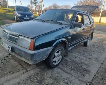 Зеленый ВАЗ 2109, объемом двигателя 1.5 л и пробегом 226 тыс. км за 1200 $, фото 1 на Automoto.ua