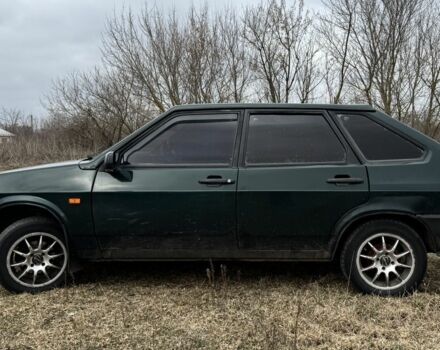 Зеленый ВАЗ 2109, объемом двигателя 1.5 л и пробегом 124 тыс. км за 1250 $, фото 1 на Automoto.ua