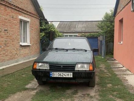 Зеленый ВАЗ 2109, объемом двигателя 1.4 л и пробегом 280 тыс. км за 1500 $, фото 1 на Automoto.ua