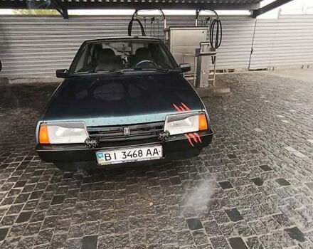 Зеленый ВАЗ 2109, объемом двигателя 1.5 л и пробегом 158 тыс. км за 1800 $, фото 1 на Automoto.ua