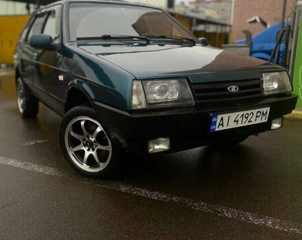 Зеленый ВАЗ 2109, объемом двигателя 1.5 л и пробегом 177 тыс. км за 2500 $, фото 1 на Automoto.ua