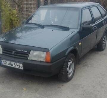 Зеленый ВАЗ 2109, объемом двигателя 1.5 л и пробегом 211 тыс. км за 1200 $, фото 1 на Automoto.ua