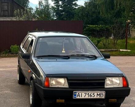 Зеленый ВАЗ 2109, объемом двигателя 1.5 л и пробегом 190 тыс. км за 1000 $, фото 1 на Automoto.ua