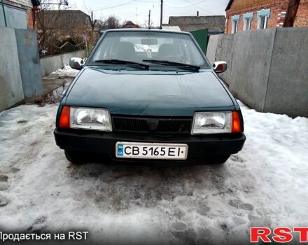 Зелений ВАЗ 2109, об'ємом двигуна 1.5 л та пробігом 200 тис. км за 1150 $, фото 1 на Automoto.ua
