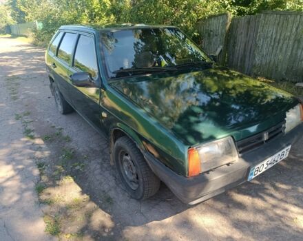 Зелений ВАЗ 2109, об'ємом двигуна 1.5 л та пробігом 158 тис. км за 562 $, фото 1 на Automoto.ua