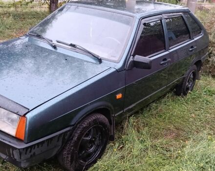Зеленый ВАЗ 2109, объемом двигателя 1.5 л и пробегом 233 тыс. км за 1102 $, фото 1 на Automoto.ua