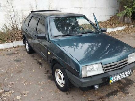 Зеленый ВАЗ 2109, объемом двигателя 1.5 л и пробегом 159 тыс. км за 1200 $, фото 1 на Automoto.ua