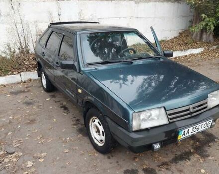 Зеленый ВАЗ 2109, объемом двигателя 1.5 л и пробегом 159 тыс. км за 1200 $, фото 1 на Automoto.ua
