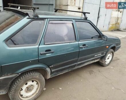 Зеленый ВАЗ 2109, объемом двигателя 1.5 л и пробегом 222 тыс. км за 750 $, фото 1 на Automoto.ua