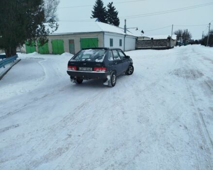 Зеленый ВАЗ 2109, объемом двигателя 1 л и пробегом 200 тыс. км за 1500 $, фото 1 на Automoto.ua