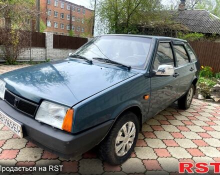 Зеленый ВАЗ 2109, объемом двигателя 1.5 л и пробегом 150 тыс. км за 1300 $, фото 1 на Automoto.ua