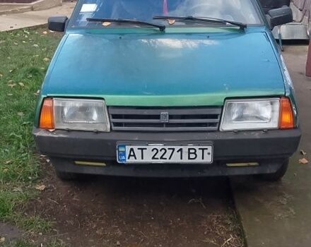 ВАЗ 2109 2004 в Ивано-Франковске на Automoto.ua Зеленый ВАЗ 2109, объемом двигателя 1.5 л и пробегом 34 тыс. км за 1100 $, фото 1 на Automoto.ua