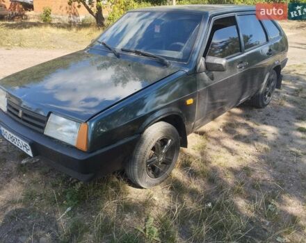 Зелений ВАЗ 2109, об'ємом двигуна 1.5 л та пробігом 150 тис. км за 1500 $, фото 1 на Automoto.ua