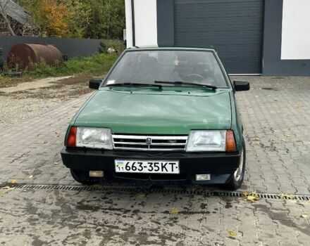 Зеленый ВАЗ 2109, объемом двигателя 1.5 л и пробегом 97 тыс. км за 1550 $, фото 1 на Automoto.ua