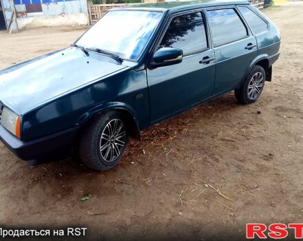 Зеленый ВАЗ 2109, объемом двигателя 1.5 л и пробегом 294 тыс. км за 1500 $, фото 1 на Automoto.ua