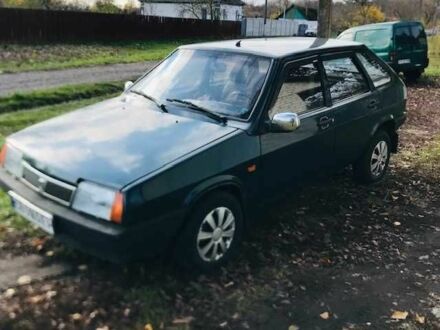 Зеленый ВАЗ 2109, объемом двигателя 1.5 л и пробегом 180 тыс. км за 954 $, фото 1 на Automoto.ua
