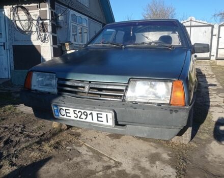 Зеленый ВАЗ 2109, объемом двигателя 1.5 л и пробегом 200 тыс. км за 850 $, фото 1 на Automoto.ua