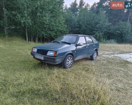 Зеленый ВАЗ 2109, объемом двигателя 1.5 л и пробегом 178 тыс. км за 850 $, фото 1 на Automoto.ua