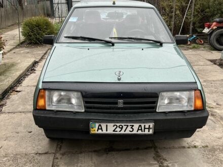 Зеленый ВАЗ 2109, объемом двигателя 1.5 л и пробегом 96 тыс. км за 1500 $, фото 1 на Automoto.ua