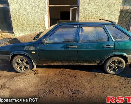 Зеленый ВАЗ 2109, объемом двигателя 1.5 л и пробегом 150 тыс. км за 2000 $, фото 1 на Automoto.ua