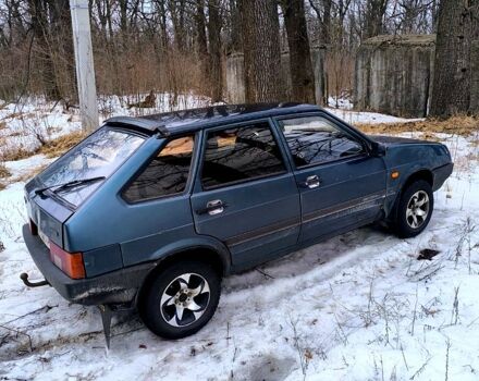 Зеленый ВАЗ 2109, объемом двигателя 1.5 л и пробегом 100 тыс. км за 1800 $, фото 1 на Automoto.ua