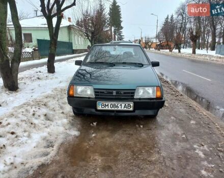 Зелений ВАЗ 2109, об'ємом двигуна 1.5 л та пробігом 204 тис. км за 1350 $, фото 1 на Automoto.ua