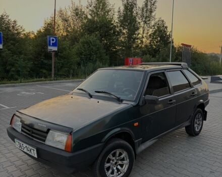 Зеленый ВАЗ 2109, объемом двигателя 1.5 л и пробегом 250 тыс. км за 620 $, фото 1 на Automoto.ua