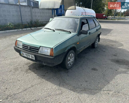 Зеленый ВАЗ 2109, объемом двигателя 1.5 л и пробегом 274 тыс. км за 850 $, фото 1 на Automoto.ua