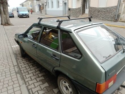 Зеленый ВАЗ 2109, объемом двигателя 1.5 л и пробегом 375 тыс. км за 1355 $, фото 1 на Automoto.ua