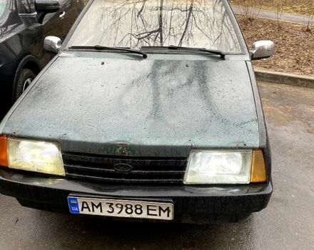 Зеленый ВАЗ 2109, объемом двигателя 1.5 л и пробегом 165 тыс. км за 800 $, фото 1 на Automoto.ua