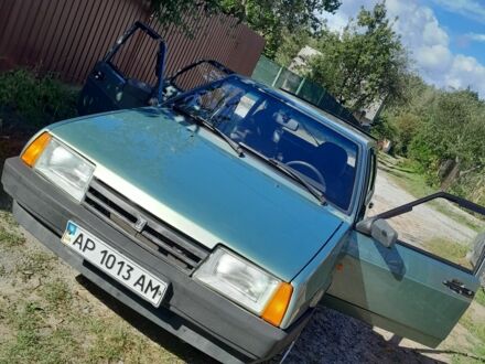 Зеленый ВАЗ 2109, объемом двигателя 1.5 л и пробегом 84 тыс. км за 1250 $, фото 1 на Automoto.ua